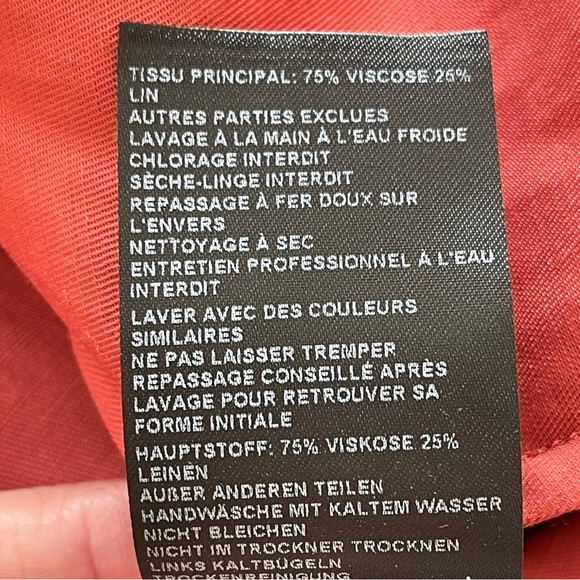 BA&SH Polly Twist Shoulder Satin Maxi Dress linen blend vacation summertime - Picture 4 of 13